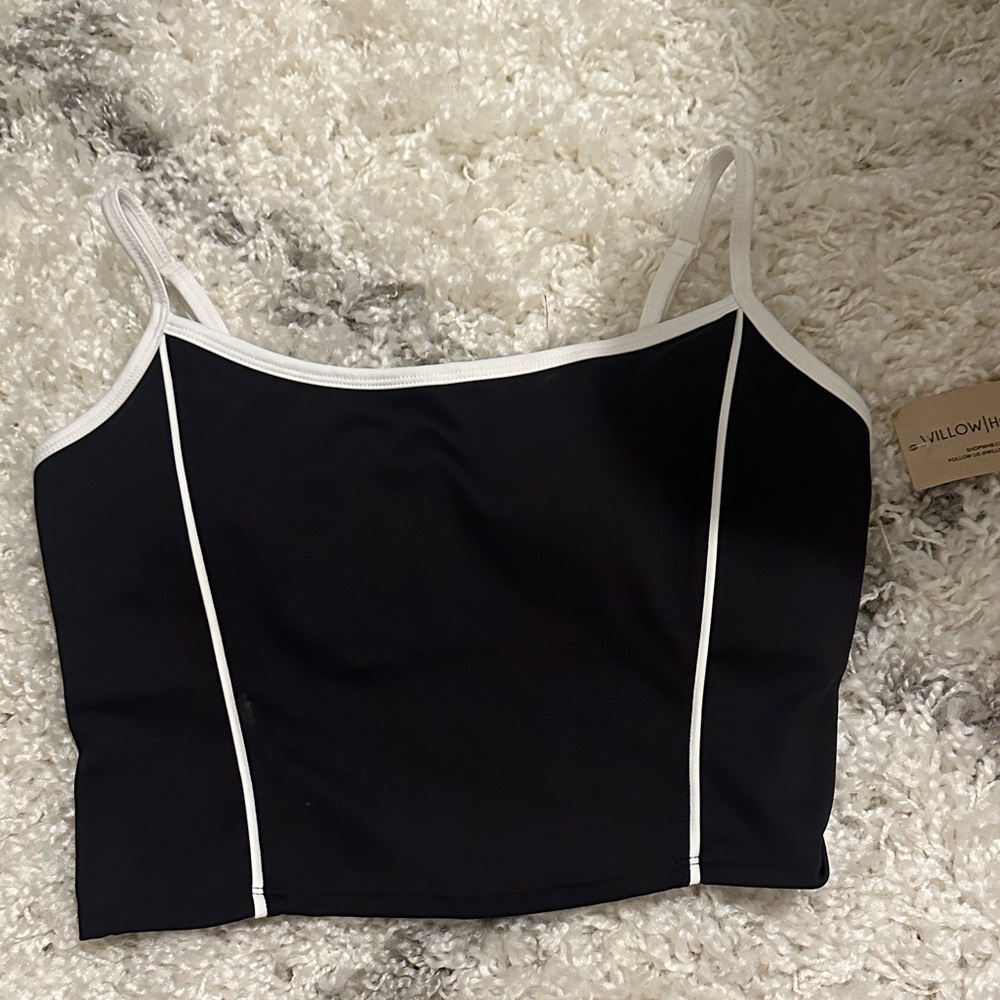 Z Supply Gray Camisole Crop Top